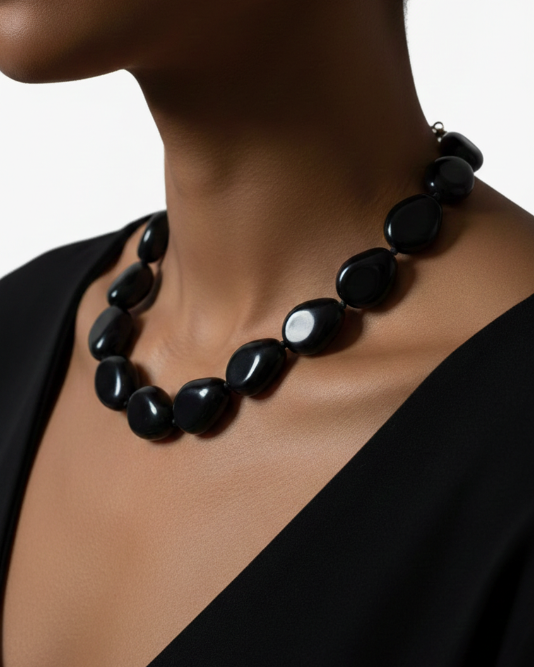 Les Perles Plates - Collier